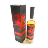 A Penderyn Single Malt Welsh whisky, 70cl bottle, 41% vol, boxed.