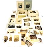 A collection of 19thC and later photographic monochrome prints, including Continental topography inc