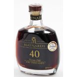 A Maynard's 40 year old aged Tawny Port, 75cl bottle, sealed.