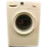 A Bosch Maxx 6 washing machine WAB28162GB/09, 85cm high, 59cm wide, 55cm deep.