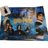 Harry Potter related memorabilia, to include a Harry Potter and the Philosophers Stone poster, beari