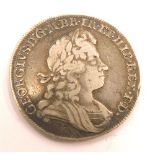 A George I half crown 1715 coin.