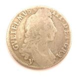 A William III shilling 1697.