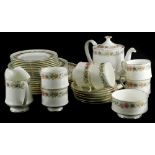 A Paragon Belinda pattern part tea and dinner service, to include six plates, teapot, etc.