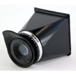 A Hasselblad magnifying hood chimney viewfinder.