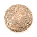 A James II crown 1687 coin.