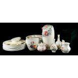 A collection of ceramics, to include a Royal Doulton by Franz vase, Royal Crown Derby Posies, The Fo