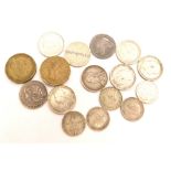 Various maundy and other money, etc., George VI threepenny bit 1942, George VI threepence 1940, Geor