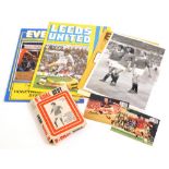 A collection of sporting memorabilia, etc., to include a Six Goal Best Live film from 1970, Barnet v