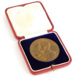A 1911 Coronation medal, cased.