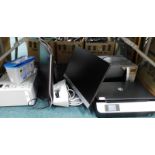 A quantity of computer equipment, to include a HPNV5532 printer, a HP Pavilion 23xi 23 inch monitor,