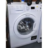 A Hotpoint WMFG741 Futura washing machine.