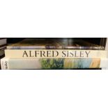 Various Alfred Sisley art books, Shome (Richard), Sisley, Royal Academy of Arts 1992 and another (3)