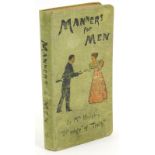 Humphrey (Mrs) MANNERS FOR MEN, publisher's boards, long 4to, 1897