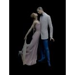 A Lladro porcelain figure modelled as Happy Anniversary, No 06475, boxed.