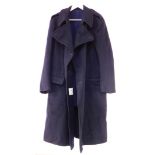 A H Phillips 1951 RAF three quarter length great coat, size 8, 5ft 8" to 5ft 10", breast 40" to 43",