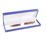 A Waterman Ideal ballpoint pen, boxed, with certificate.