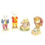 Two Beswick Rupert & His Friends figures, For Express Newspapers, comprising Rupert The Bear and Alg