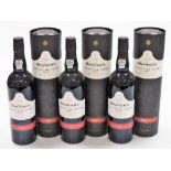 A case of six bottles of Grahams late bottled vintage port 2006, boxed with three in cases and three