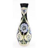A Moorcroft Rachel Bishop design bud vase, stamped in blue to underside and limited edition number 1