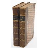 Fox (George). Fox's Journal, Volumes one and two, sixth editions with leather bindings and calf boar
