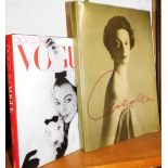 Two vintage books, to include Dogs In Vogue A Century of Canine Chic by Judith Watt, and a Photograp