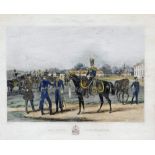 XIV. (KING'S) LIGHT DRAGOONS. Lithographic print (Martens/Harris) from Fore's Military Sketches, pla