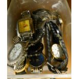 A quantity of wristwatches, to include Next, Action, etc. (1 box)