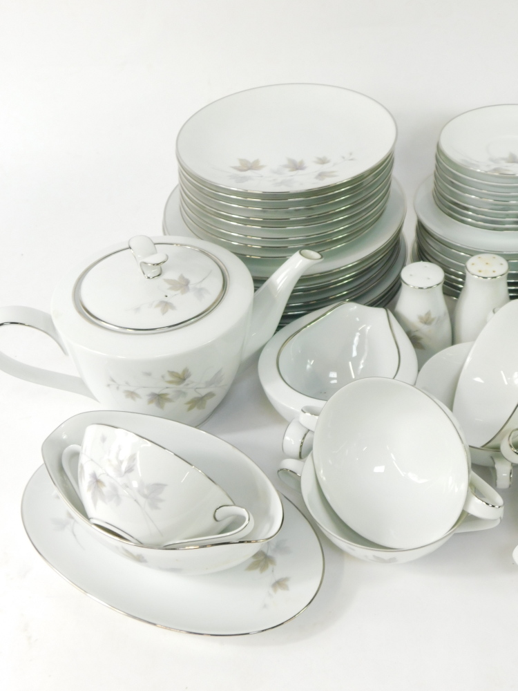 A Noritake porcelain part dinner tea and coffee service decorated in the Harwood pattern, no 6312., - Image 2 of 4