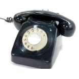 A GPO black dial telephone, No 746GN81/2.