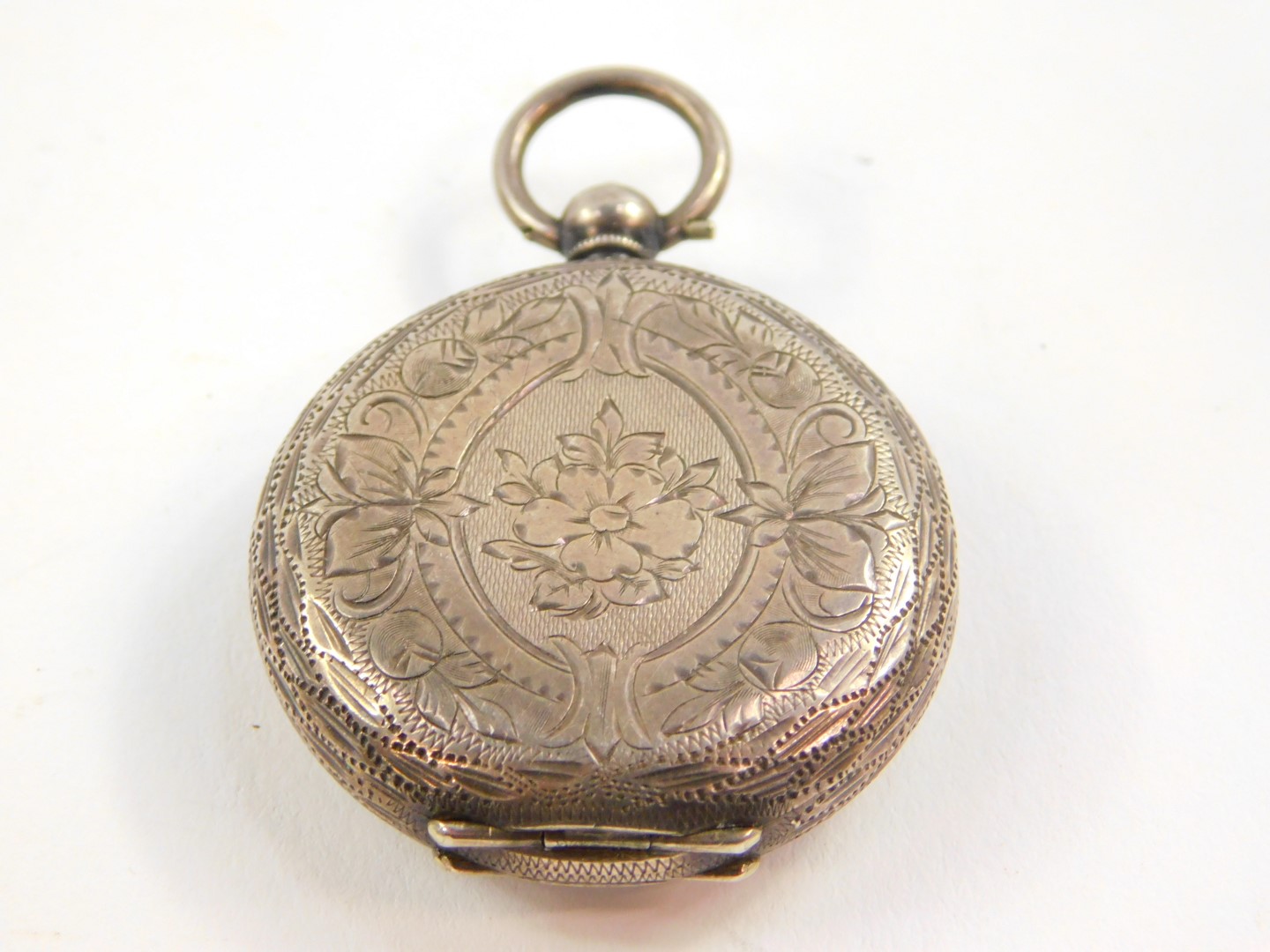 A Swiss silver cased gentleman's pocket watch, for J B Yabsley, 72 Ludgate Hill, London., open faced - Image 6 of 6