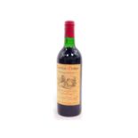 A bottle of Chateau Corbin Montagne St. Emilion Recolte 1982., shipped by Barwell & Jones of Ipswic