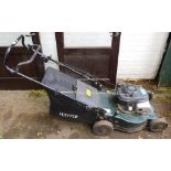 A Hayter push petrol mower, Motif 48, 96DB:433E.