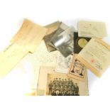 A WWI Army Commission, named to Joseph Boswell, 2nd Lieutenant, dated 22nd July 1915, photographs of