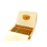 Twelve Romeo y Julieta Cuban cigars, boxed.