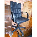 An office chair.