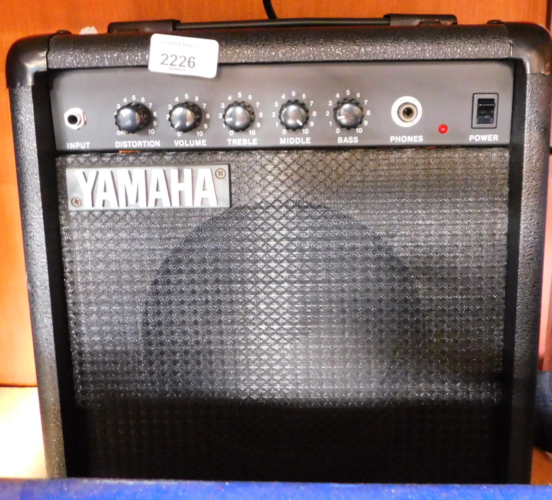 A Yamaha amp.