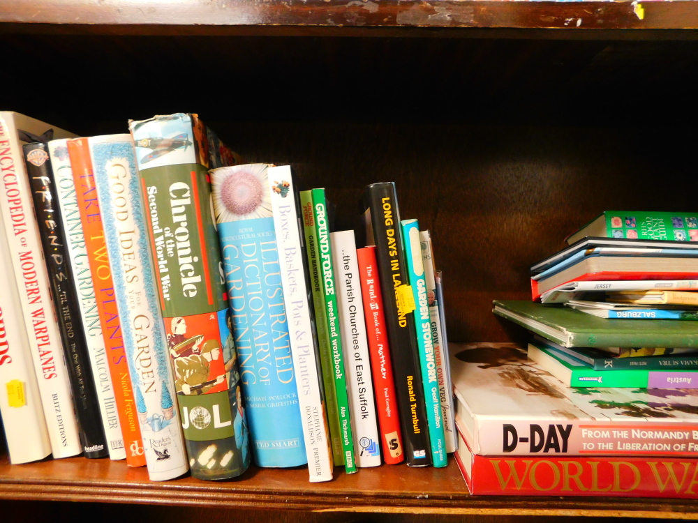 Books, to include gardening related and general reference (1 shelf).