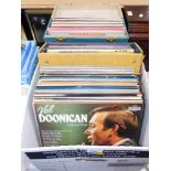 LP records, to include Q-Tips - Paul Young., Sammy Davis Jnr., Frank Sinatra., etc. (2 boxes)