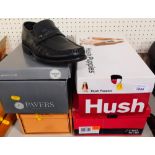 Boxed shoes, Pavers, Barker, Hush Puppy, etc. (4)