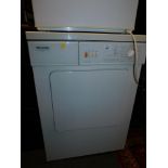 A Miele Novotronic T454 tumble dryer.