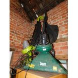 A Coopers electric leaf vac, together with a garden vac. (2)