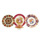 A group of ceramics, to include a Royal Crown Derby Imari pattern collectors plate, a Royal Crown De