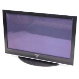 A Samsung 50" HD ready television, lacking power lead and remote.