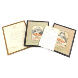 A collection of Royal memorabilia, to include a letter from Buckingham Palace signed by Margaret