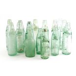 A collection of Lincoln related mineral bottles, to include Milner, Claxton, Giles and Taylor,