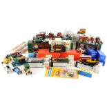 A quantity of die cast vehicles, to include Eddie Stobart, Corgi Royal Mail collection and Fina