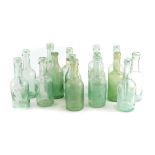 A collection of Lincoln related beer bottles, to include Burton and Lincoln, John Derry, Pratt and