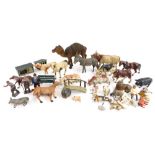A collection of Britains and other lead mainly farm animals, etc.