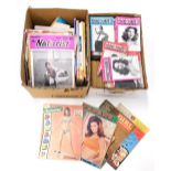 A quantity of gentleman's magazines, to include Photo Art, Playboy, Carnival, Naturist Monthly,